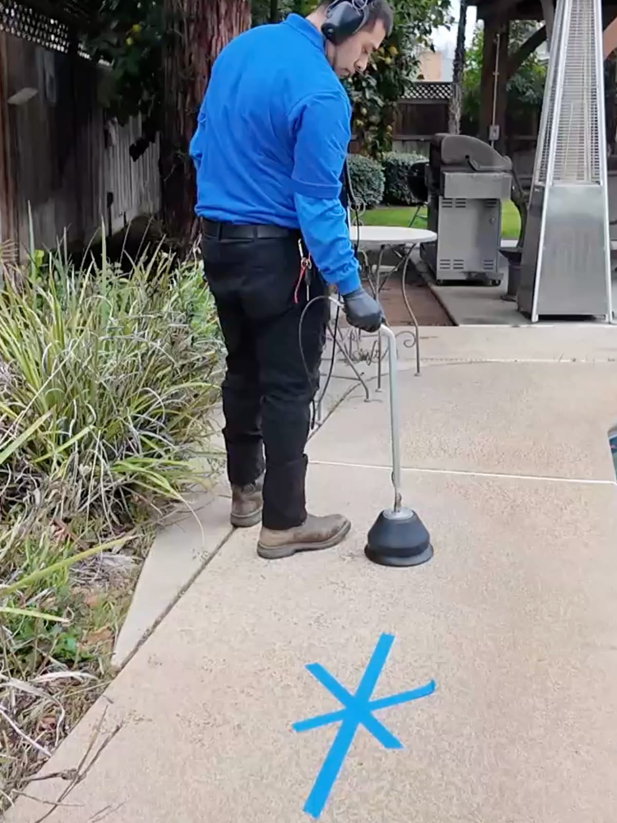 exterior leak detection